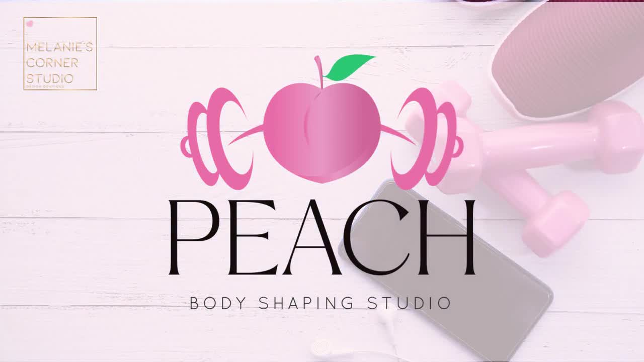 Big prize $$ design a perfect peach fitness logo for an online