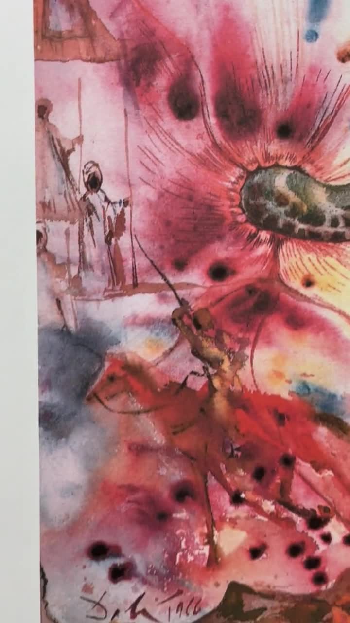 サルバドール・ダリ☆版画　神秘の階段 サルバドール・ダリ】 版画/リトグラフ 「Retrospctive」 査定