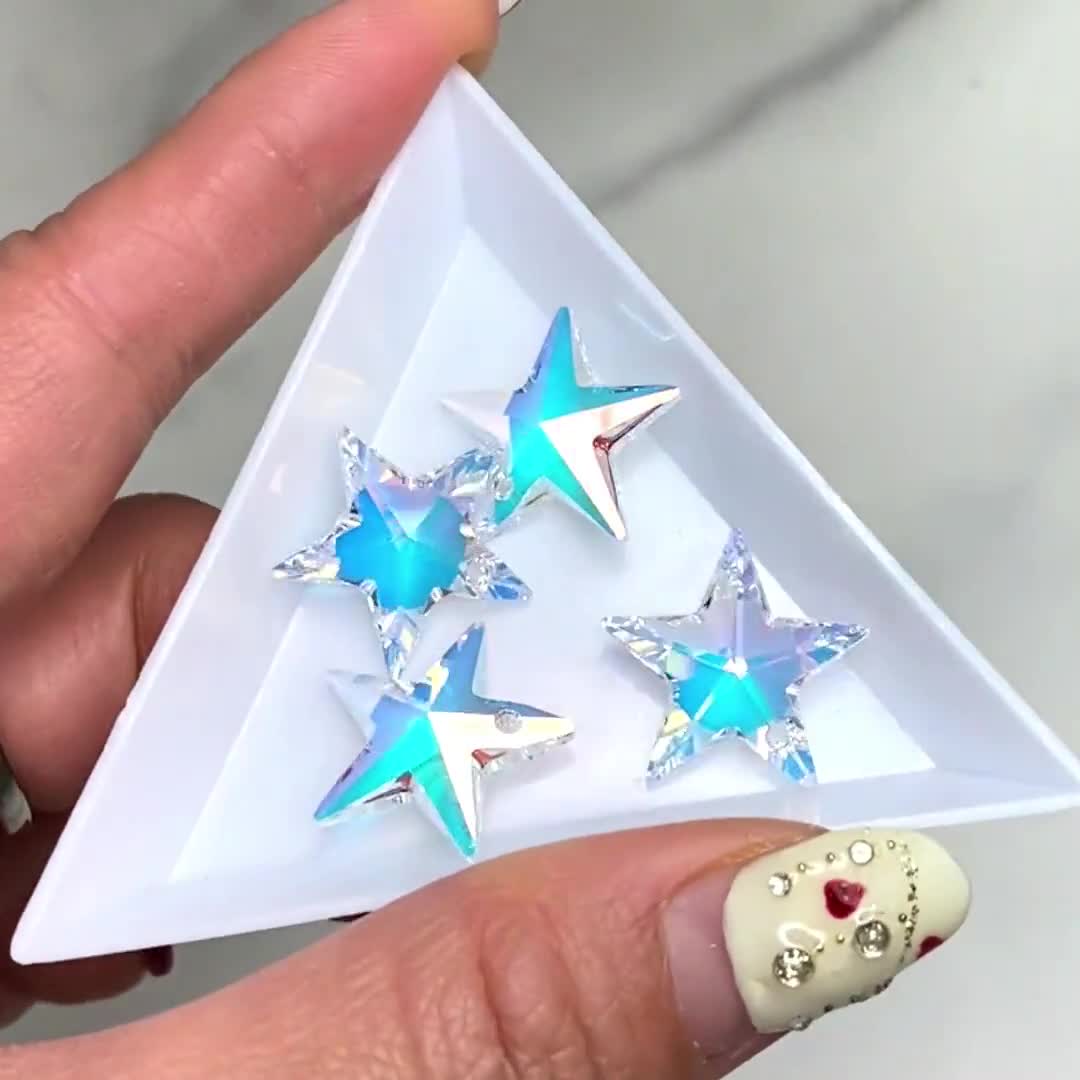 Crystal AB (001 AB) Swarovski 6714 Star Pendants 20mm Jewelry