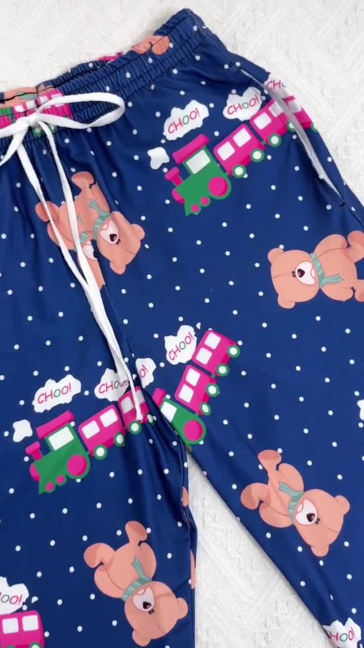 ★NETFLIX★KPop 悪魔狩人★Derpy Tiger & Magpie Lounge Pants K-pop Demon Hunters Derpy Tiger and Magpie Lounge Pants