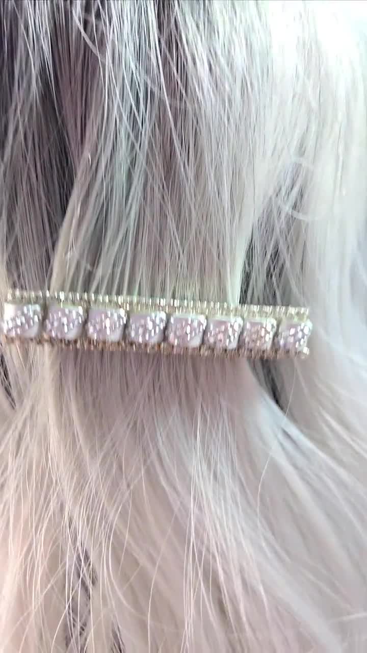 Fancy 2" Hair Clip Barrettes - Set of Two video poster