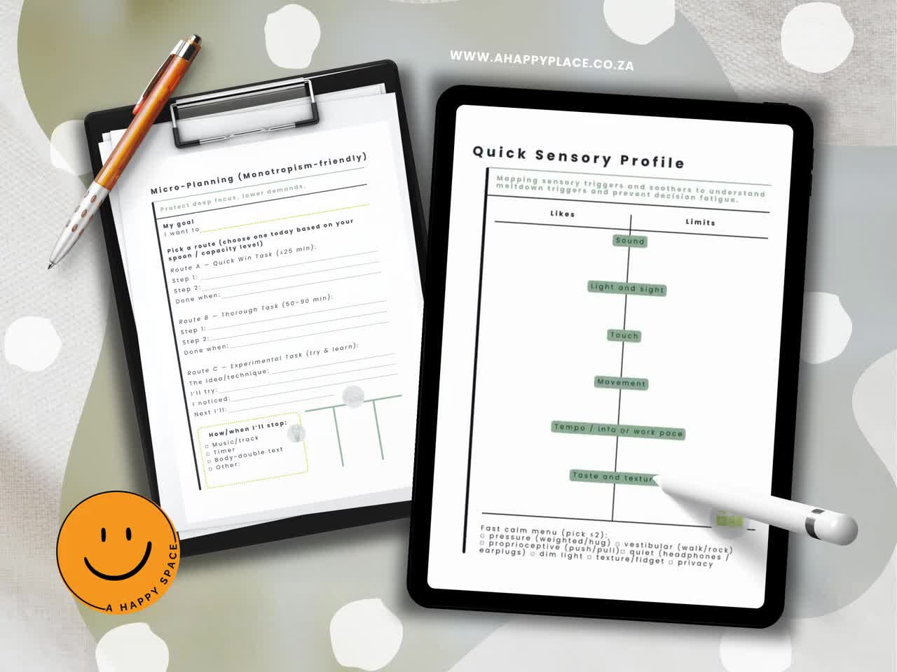 Autistic & AuDHD Adults Planner PDF, Neurodiversity Affirming, Low Demand PDA, Time Blindness, Late Diagnosed, Burnout and Sensory Friendly video poster