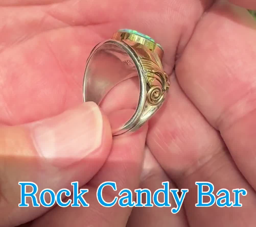 Vintage Navajo Horseshoe Ring by S. Ray | Sterling Silver
