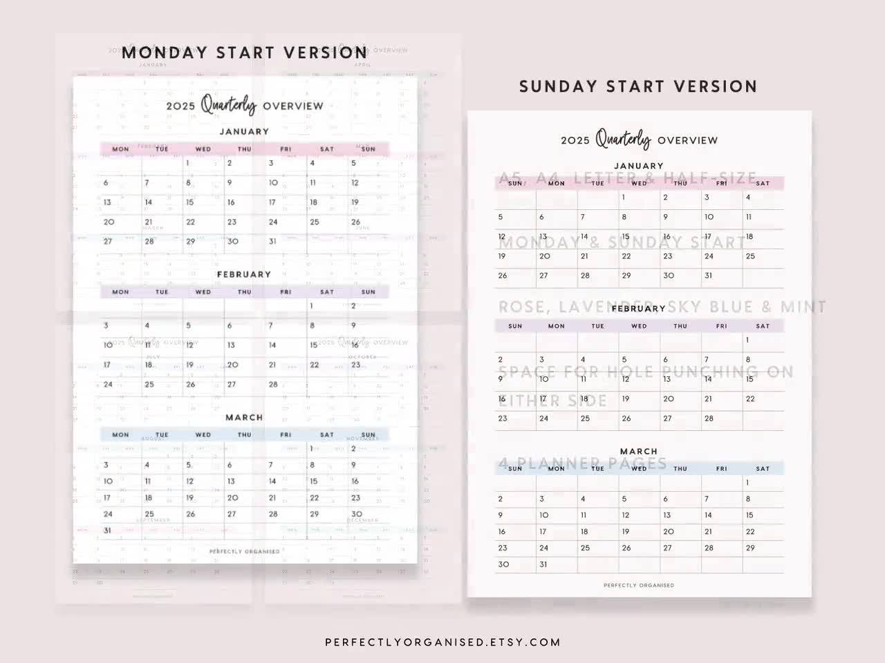 2025-quarterly-overview-2025-3-month-overview-2025-calendar-2025-planner-pastel-a5-half-size-a4-letter-printable-etsy