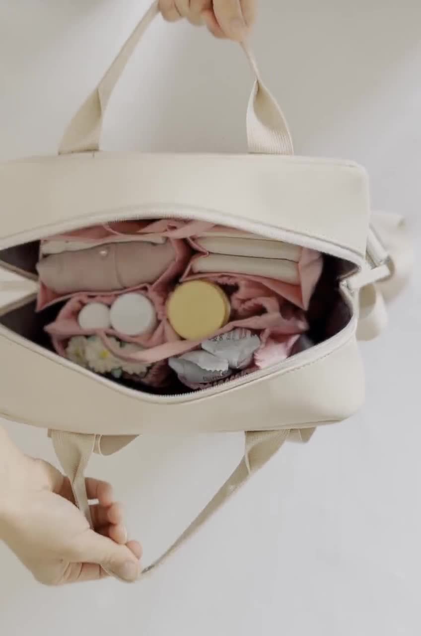 Lilibell Pico - Diaper bag, diaper backpack, bag-in-bag, bag organizer, organizer, insert, handbag liner, washable, water-repellent video poster