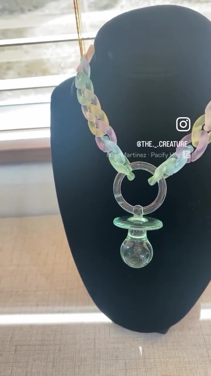 Melanie martinez clearance pacifier necklace