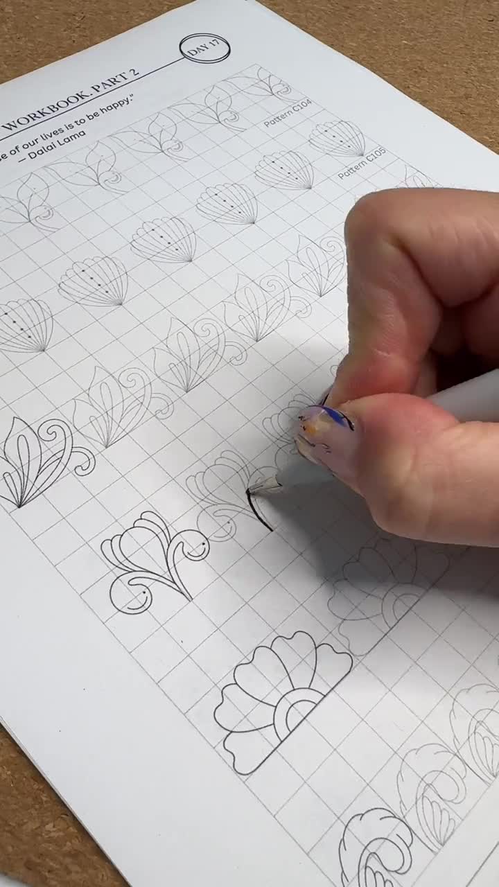 Pattern Training Bundle for Beginners. PDF Templates for Mandala, Tracing, Calligraphy, Art Therapy, Digital Paper. Printable Worksheets video poster