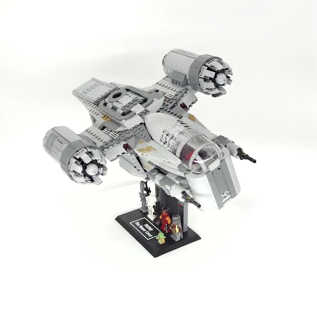 Display Stand for Lego Star Wars 75292 The Razor Crest