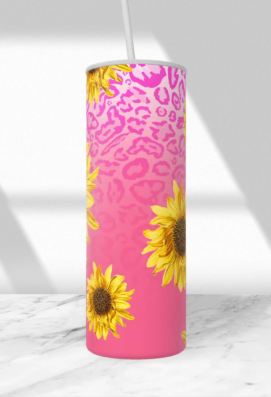 Sunflowers Mom Life Tumbler, 20oz Sublimation Design, Momlife Skinny Tumbler,  Mothers Day, Seamless, Tumbler Design Straight & Tapered PNG - So Fontsy