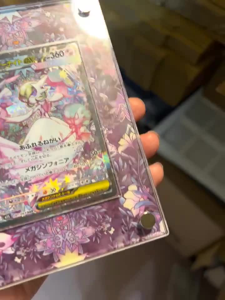 Mega Gardevoir ex sar/sir Custom Pokmon Card Display Frame Case