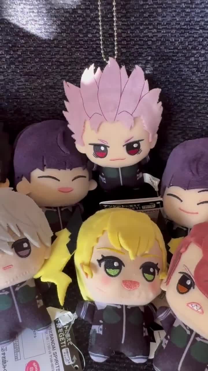 Kaiju No.8 Chibiguru-mi Plush Keychain Set Kafka Hoshina Kikoru