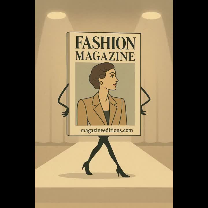For Women Who Read Fashion -vintage Rare Fashion Magazine