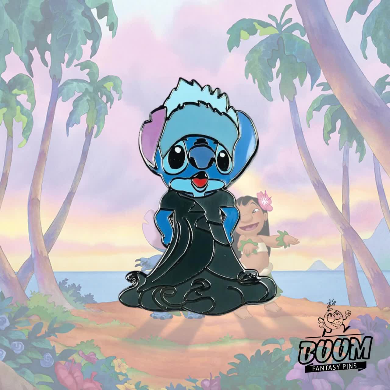 Pin – Stitch as Hades From Lilo & Stitch – Disney Fantasy - Etsy