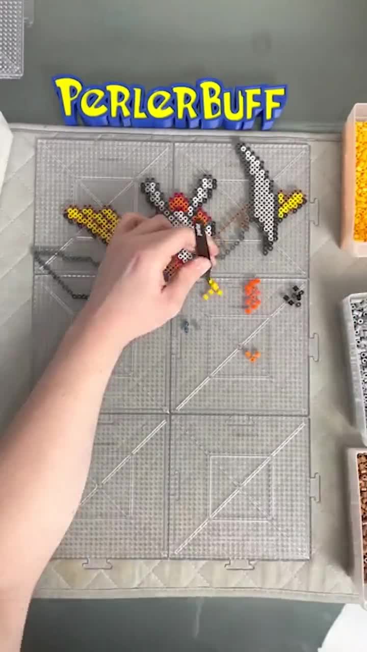 Pokémon Kartana Perler Bead Art -  Sweden