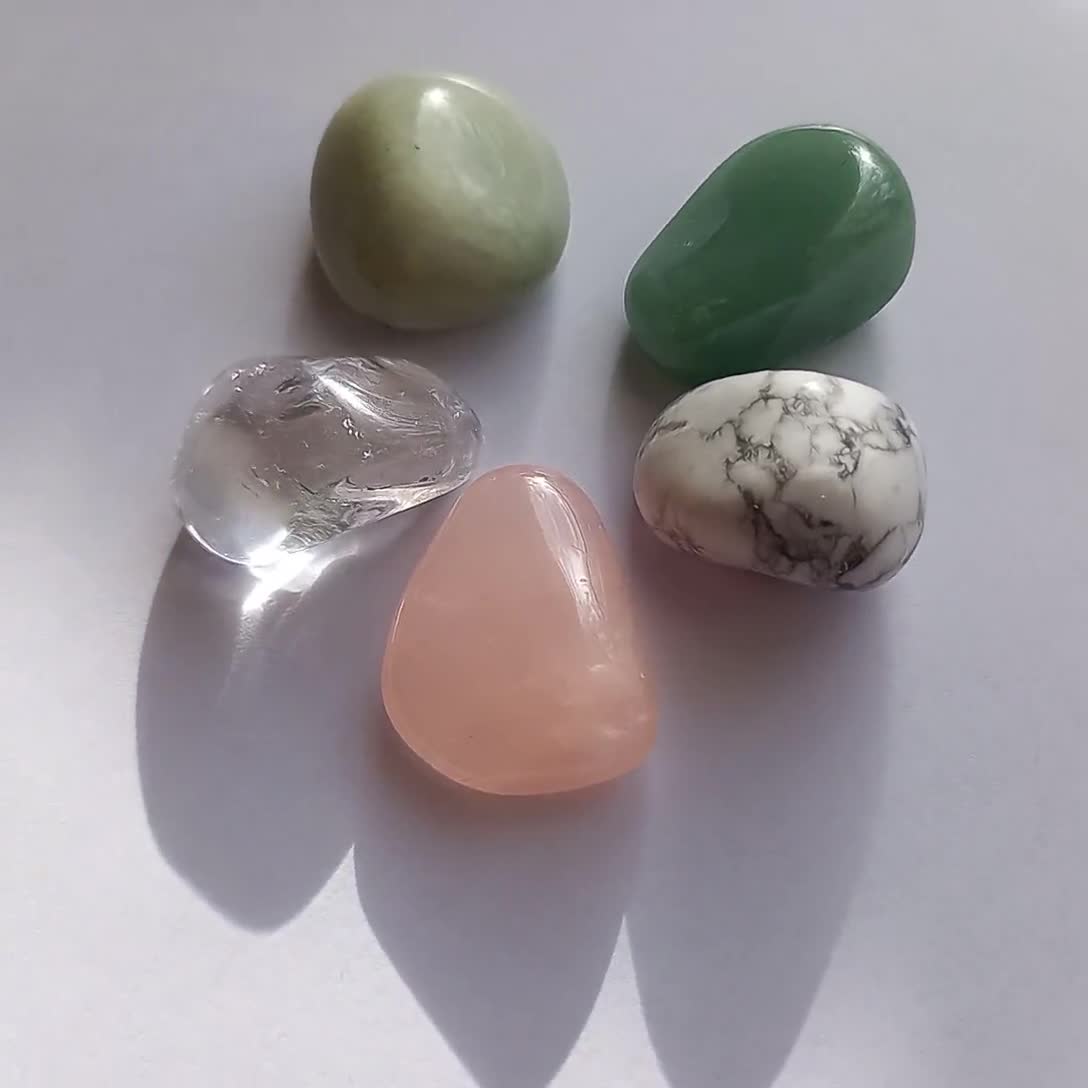 LIBRA Zodiac Crystals Set | Stones for Libra | Zodiac Crystal Set | Star  Sign pouch stones | Wellness Set | Zodiac Crystal Gift