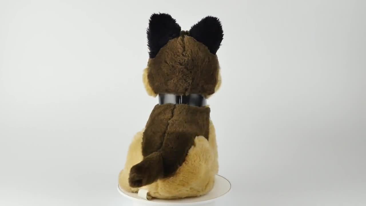 希少】等身大 シェパード ぬいぐるみ！美品 ドイツ製アンティーク