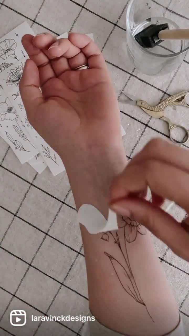 How to Make Temporary Tattoos - A Beautiful Mess