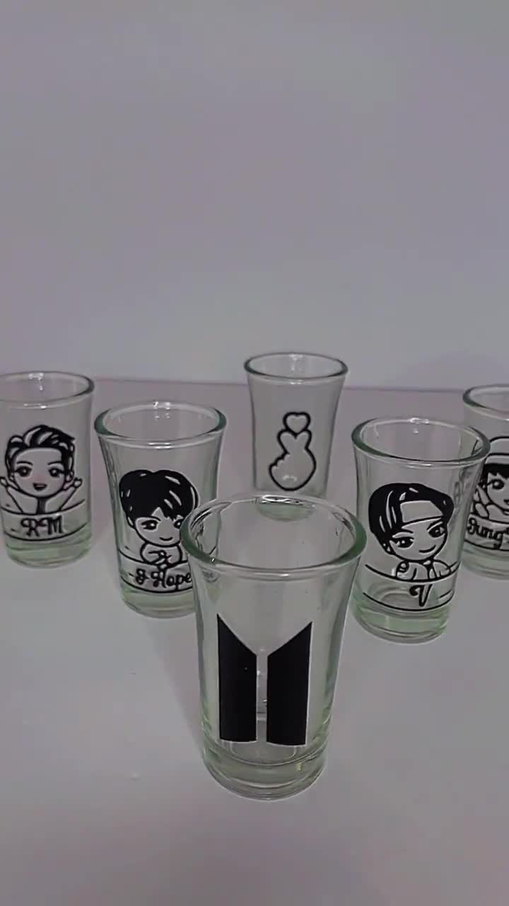 BTS, selling THE BEST GLASS SET