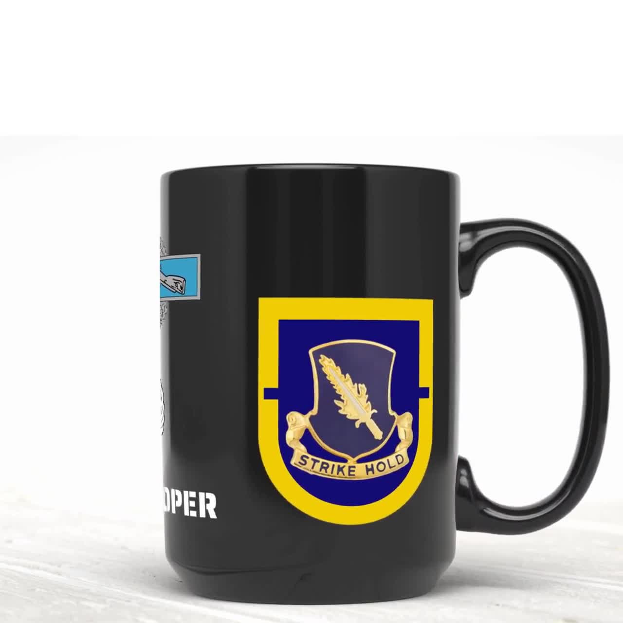 1-504th PIR, 82nd Airborne Coffee Mug, 82nd Airborne Div Mug, Gulf War  Veteran Mug, Iraq Combat Veteran Mug, Afghanistan Combat Veteran Mug