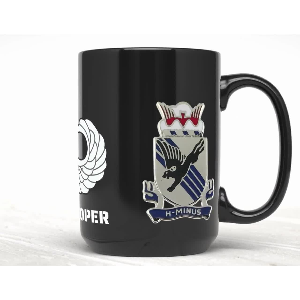 82nd Airborne Mug, 505th PIR Mug, 82nd Airborne Jumpmaster Coffe Mugs, 82nd  Airborne Custom 15oz Mug, 82nd Airborne Customizable Mug