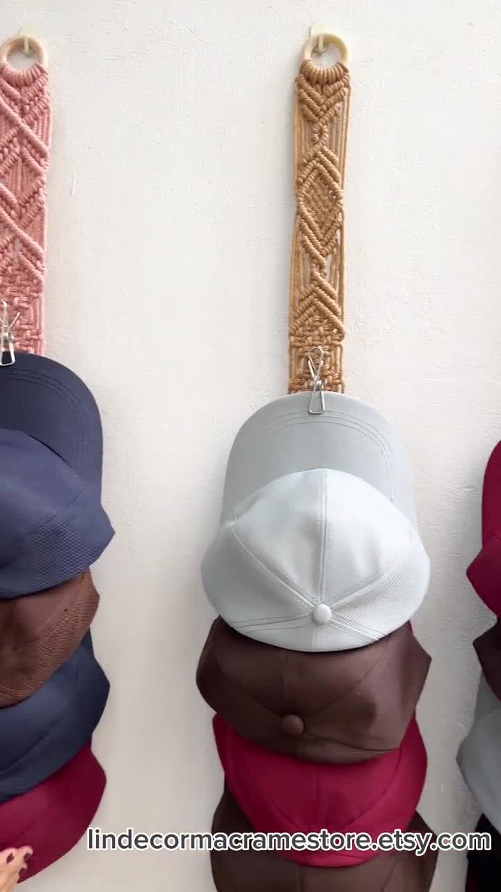 Cintres à Chapeaux porte-chapeau pour Mur Bohême Femmes porte-chapeaux organisateur de Chapeaux pour porte-chapeaux suspendu mural