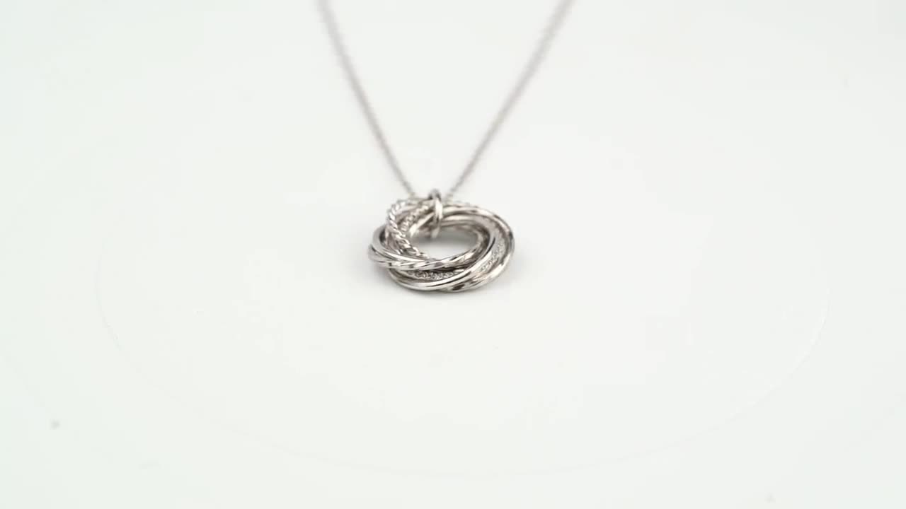 Personalized 10th Anniversary Necklace - Tin, Aluminum