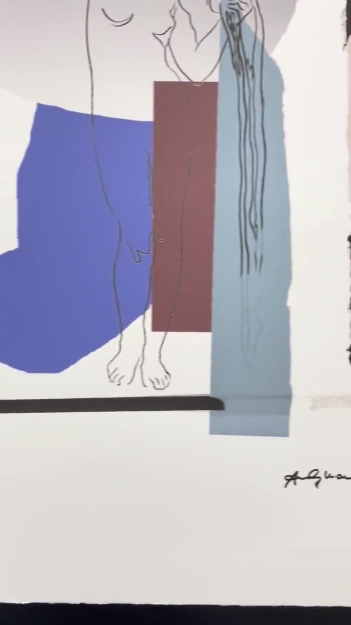 ANDY WARHOL - Aphrodite - Signed, Nnumbered Edition 12/100, 38 X