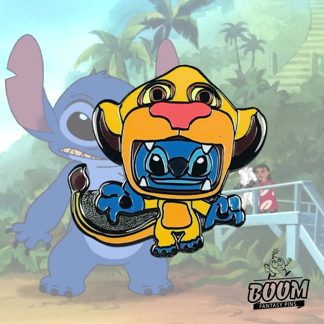ファンタジーピン　スティッチ　シンバ ♡ 915_-_STITCH_AS_SIMBA_cfezlj.jpg