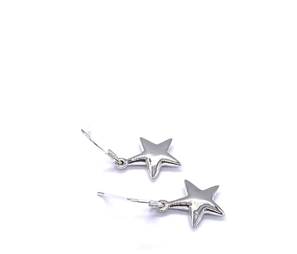 Ohrringe Strass Silber 925er Sterlingsilber Tropfen-Ohrringe – In Größen 8, 10, 14 & 16 Mm, Mit Hakenverschluss Damen Ohrschmuck GB