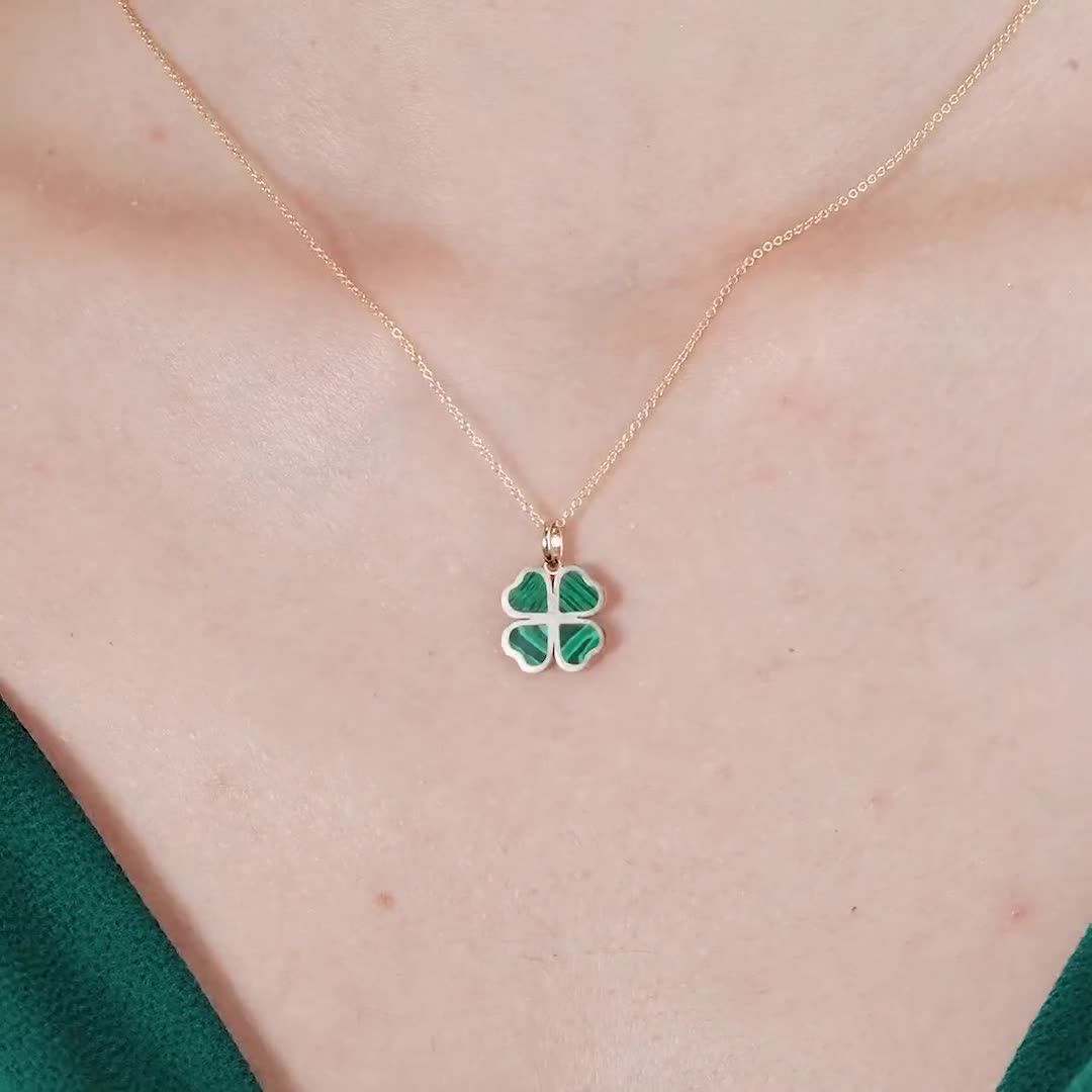 Buy Four Leaf Clover Necklace Online In India -  India