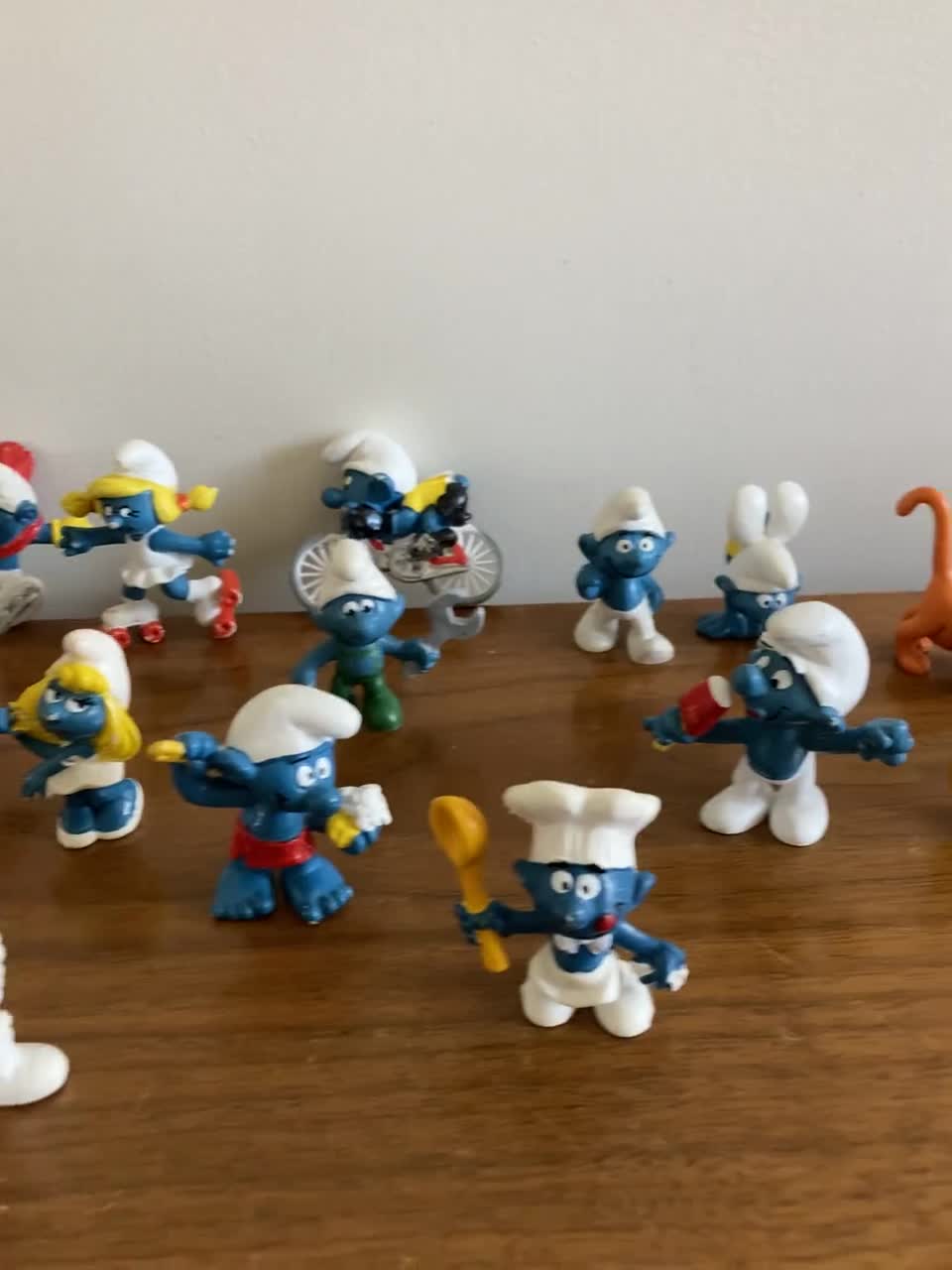 SET of 20 Peyo Smurf Figurines Vintage 1982-95 Schleich Peyo - Etsy