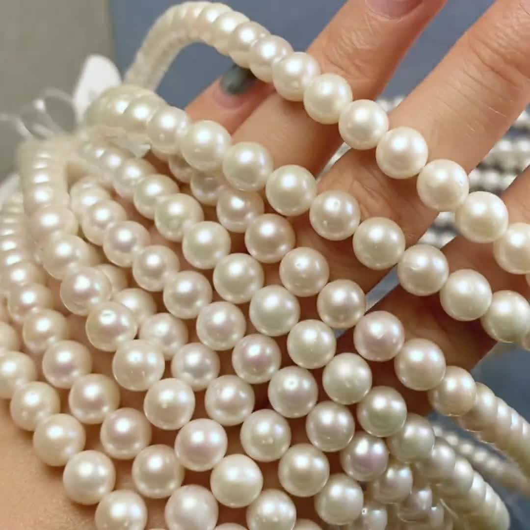 Perline Di Pietra Preziosa Naturale Kunzite Autentica 7-8 Mm Viola Rosa - Foto 6