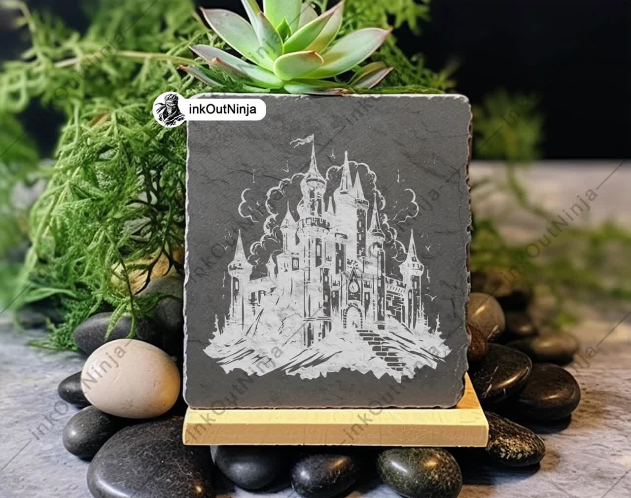 Gothic Fantasy Castle SVG Bundle | Haunted Castle