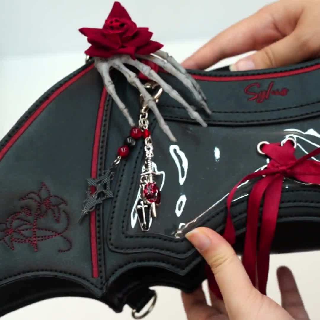 Sylus Love and Deepspace Ita Bag - Bat Wing Devil Backpack