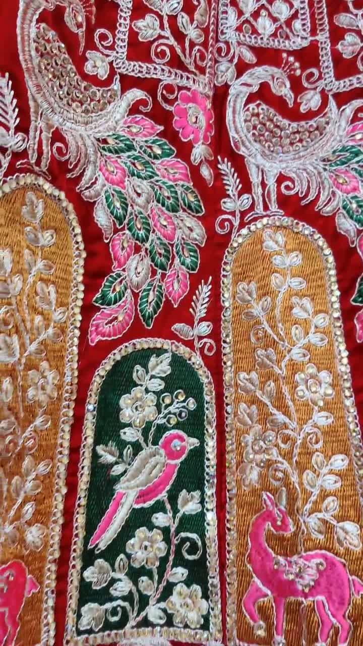Bhagalpuri Silk Machine Work Cream & Yellow Semi Stitched Lehenga - NDG-Y |  Designer sarees online shopping, Simple lehenga, Indian fashion