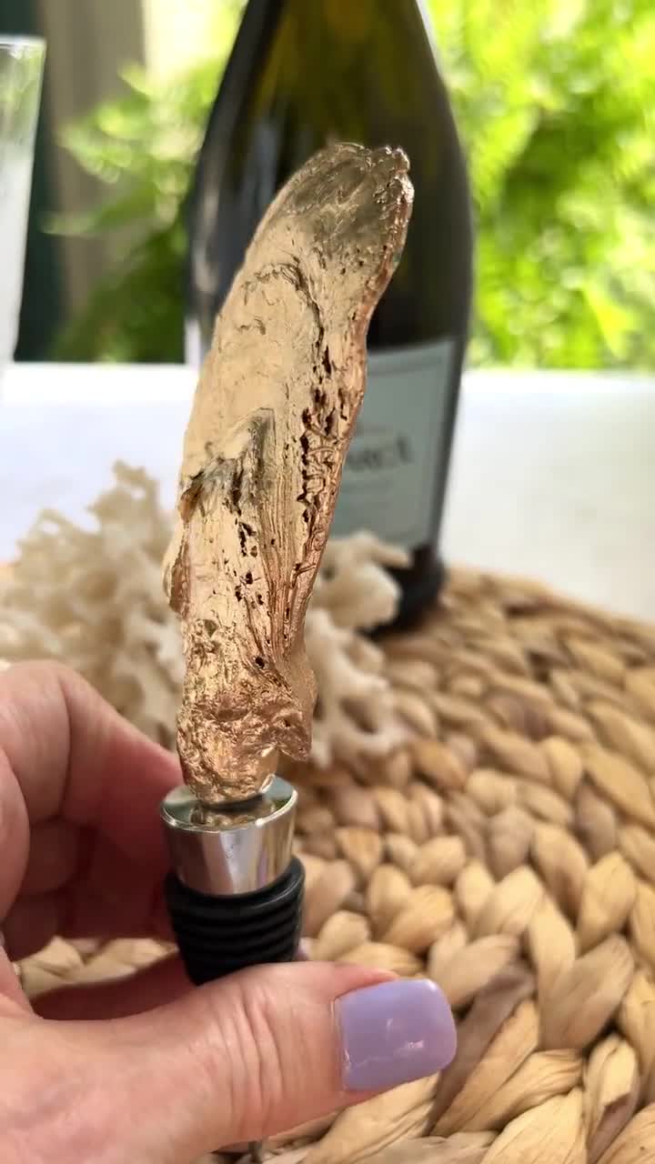 Oyster Shell Wine Stoppers – Salty Harbor