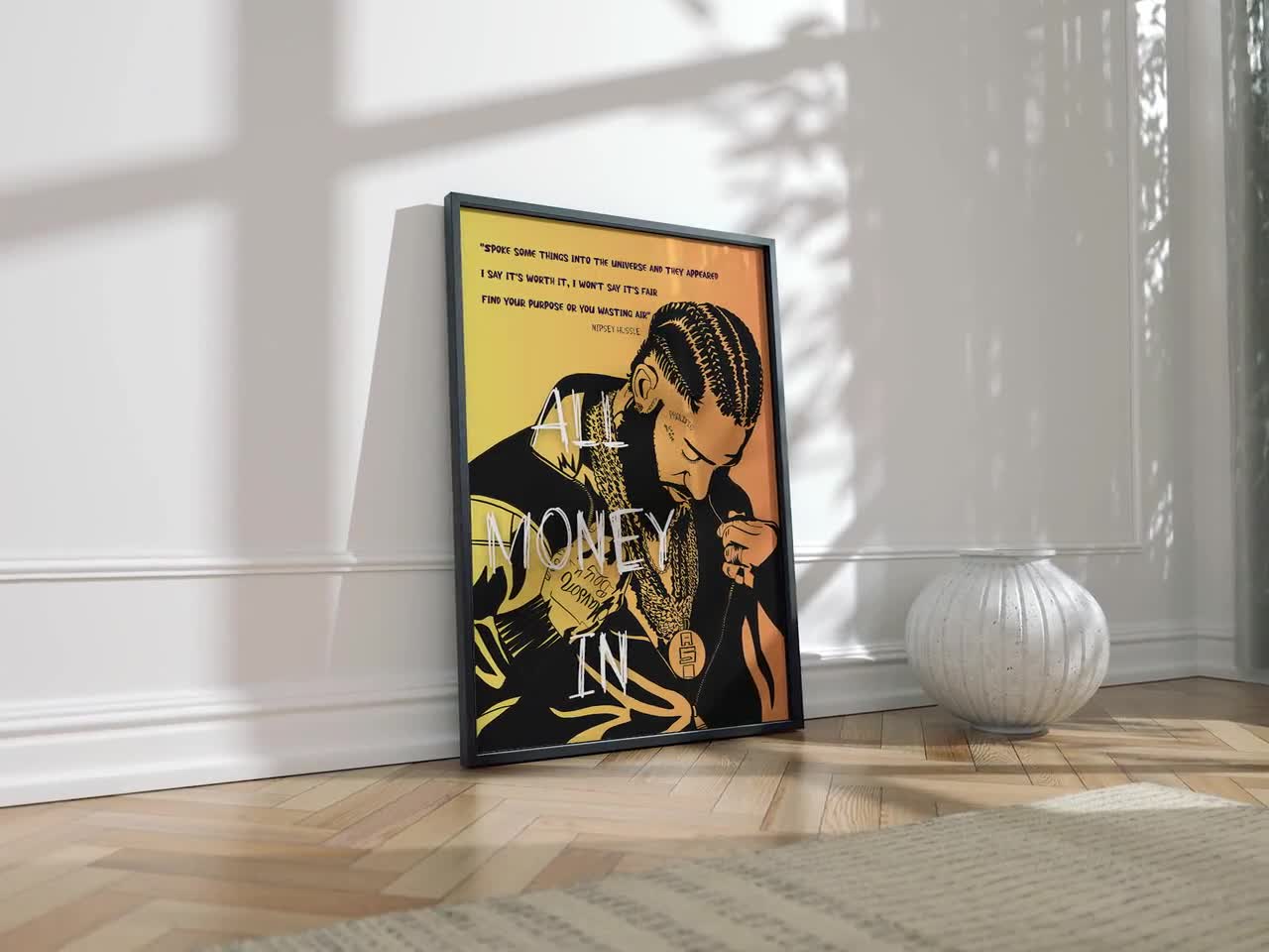 Nipsey Hussle Motivational Victory Lap Lyrics Wall Art – Inspirational  Quotes Hip Hop Wall Mart