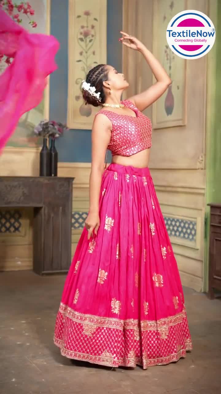 Lehenga Choli With Dupatta Set. 💃🏻 – Riddhi Fab