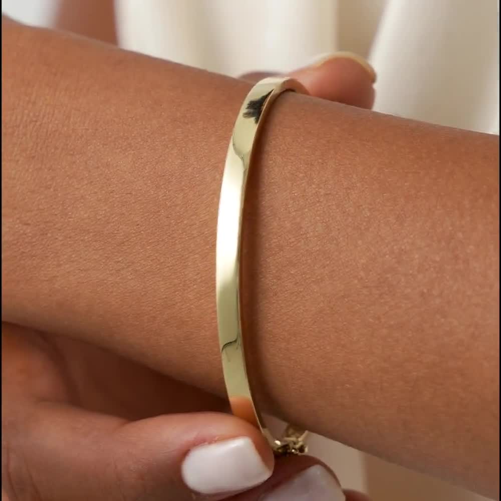 22k Plain Gold Bracelet JG-2108-04406 – Jewelegance
