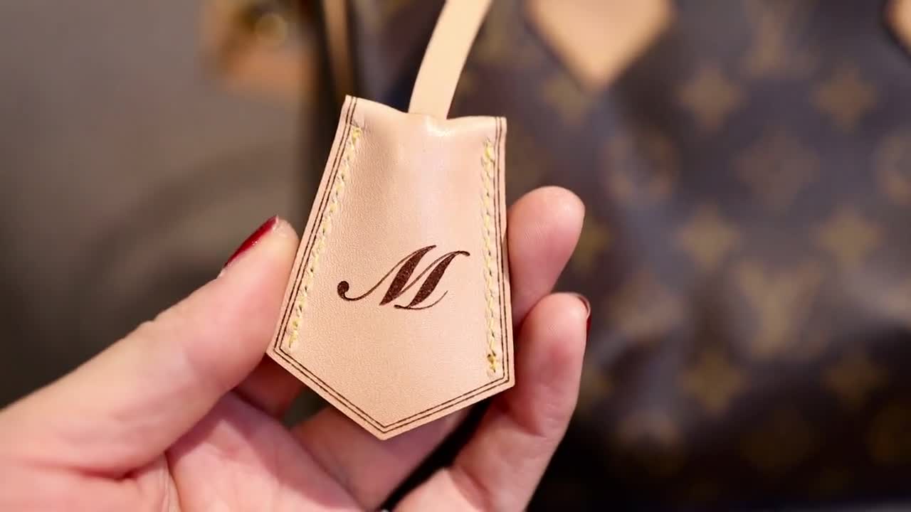 Mcraft® Handmade Vachetta Leather Key Bell Clochette Purse Bag 