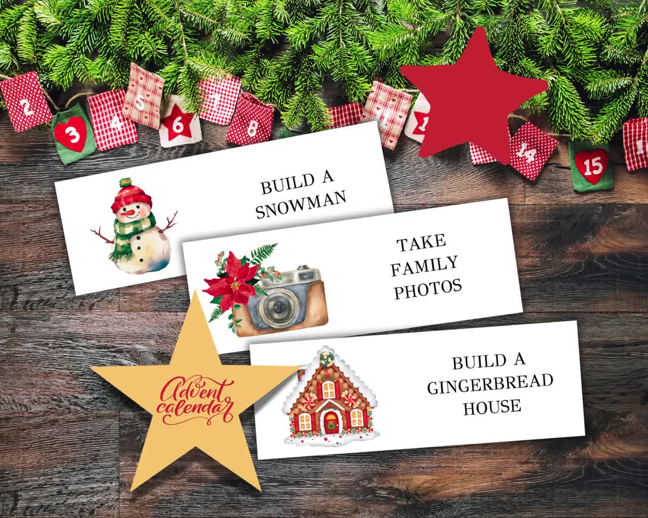 70 Christmas Advent Calendar Fillers Christmas Countdown Advent