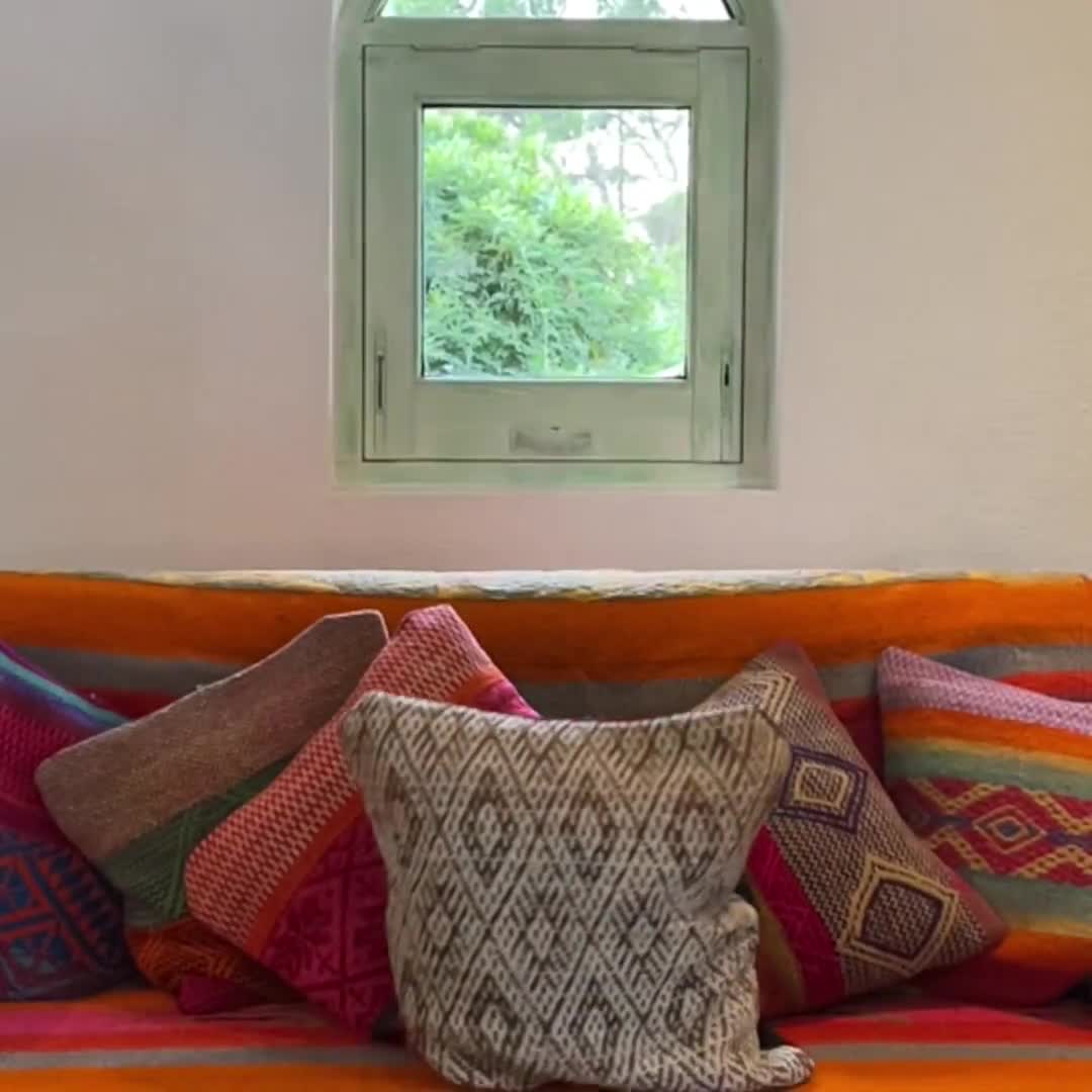 Cojines originales para sofá Cusco Burgundy