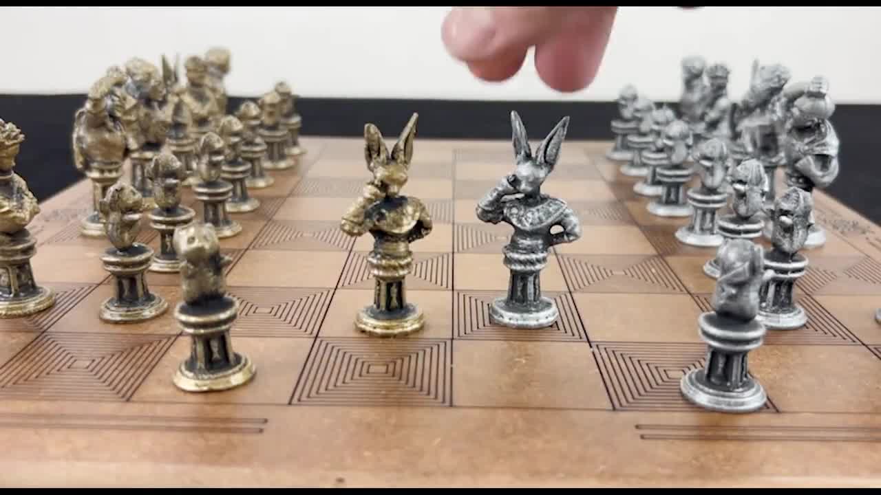 Buy Metal Anime Chess Set With Chessboard Anime Chess Set Personalized  Chessboard Online in India - Etsy