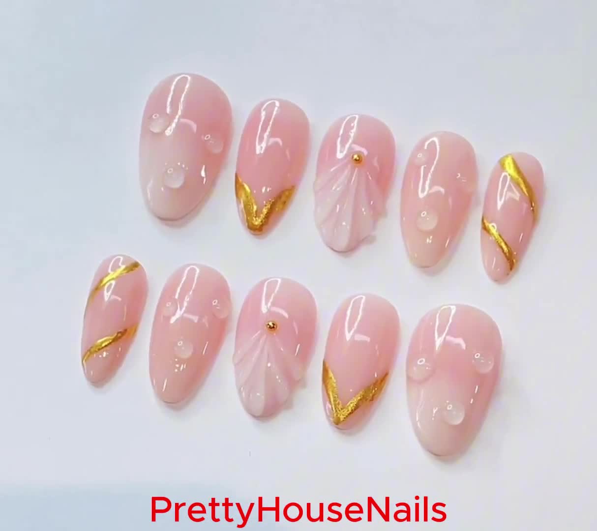 Elegant Pearl Summer Nail Designs