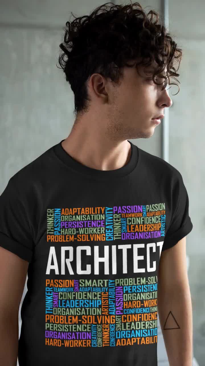 Architects Sayings, Job Study Architecture Gifts' Men's Longsleeve Shirt