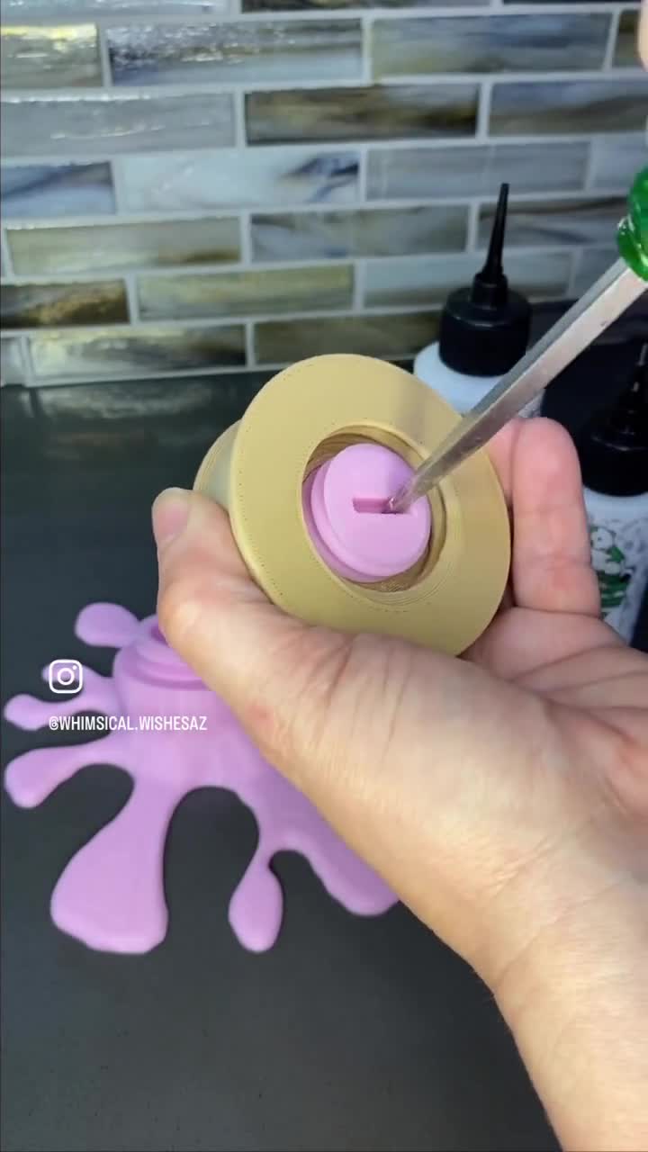 Splattered Ice Cream Cone Liquid Glue Holder -  Canada