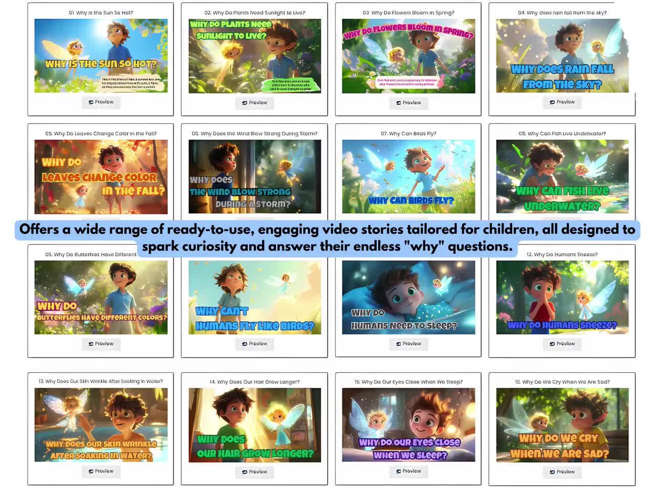 Video didattici per bambini / Contenuti educativi animati, modificabili con Canva (PLR) video poster