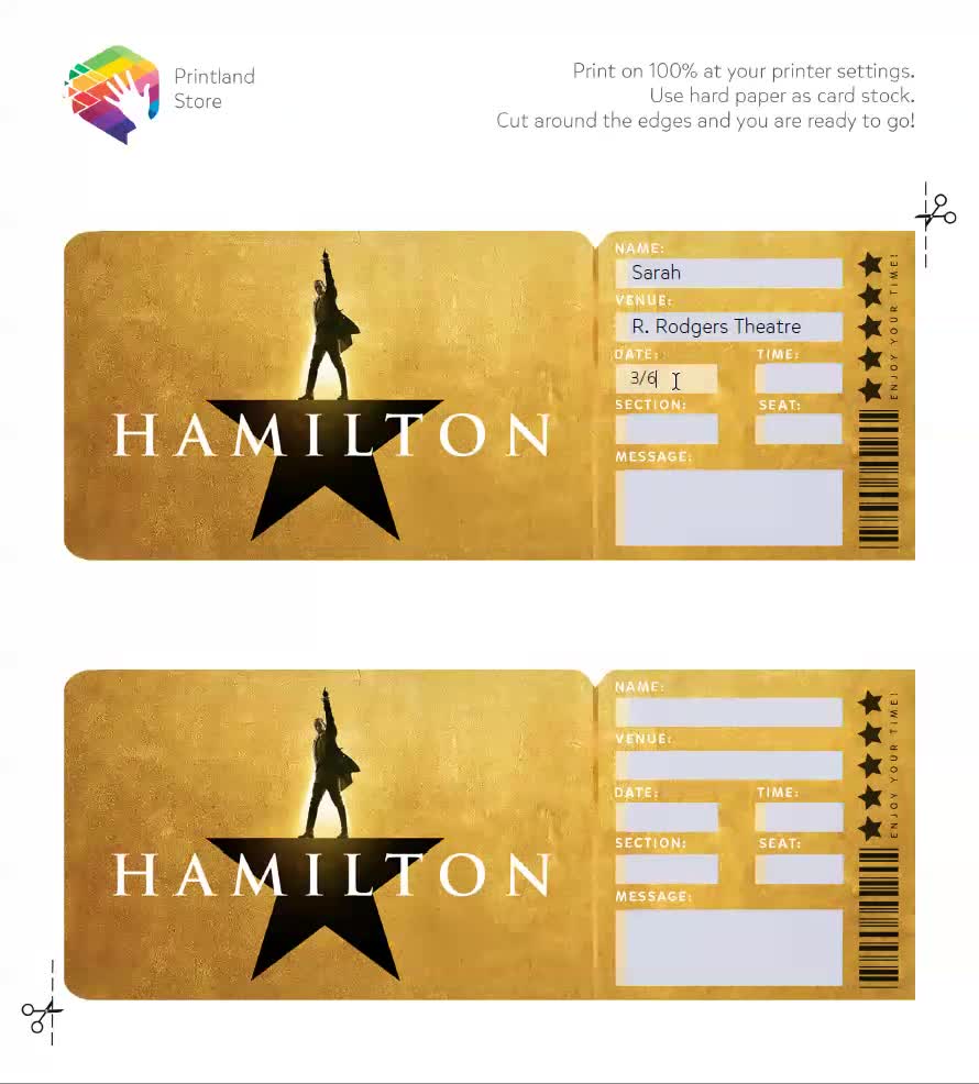 Dc discount hamilton tickets