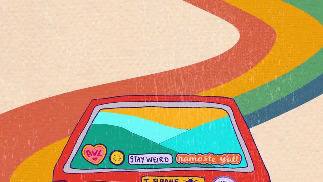 Retro 70s Posterindie Room Decorhippie Wall Artgroovy - Etsy