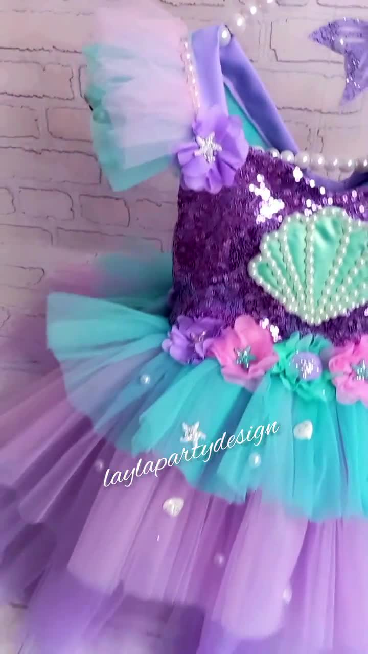 Ropita para Princesas - Disfraz sirena en tutu 👻 🎃 Desde la